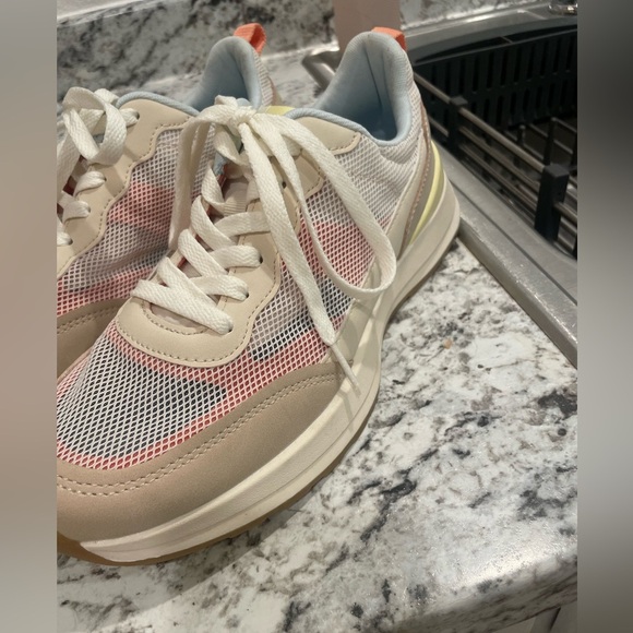 New Zara COMBINED ATHLETIC SNEAKERS, Women Size 39 US 8 color Multi Trainers - Picture 4 of 16